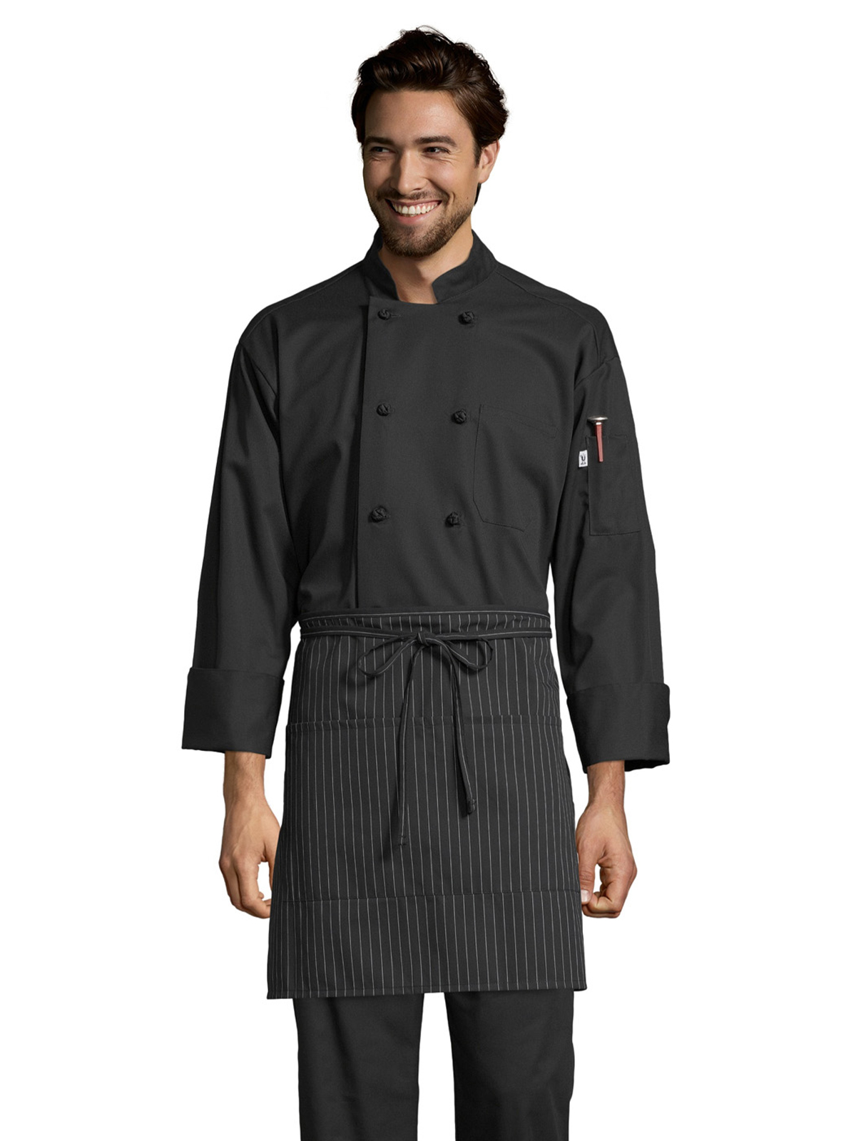 Uncommon Chef Aprons - Unisex Two-Section Patch Pocket Apron 4