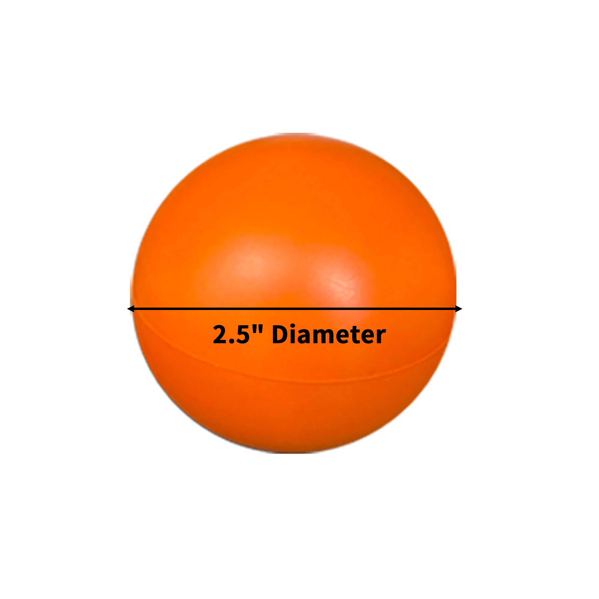 Round Foam Stress Relief Ball 2.5" Diameter 4