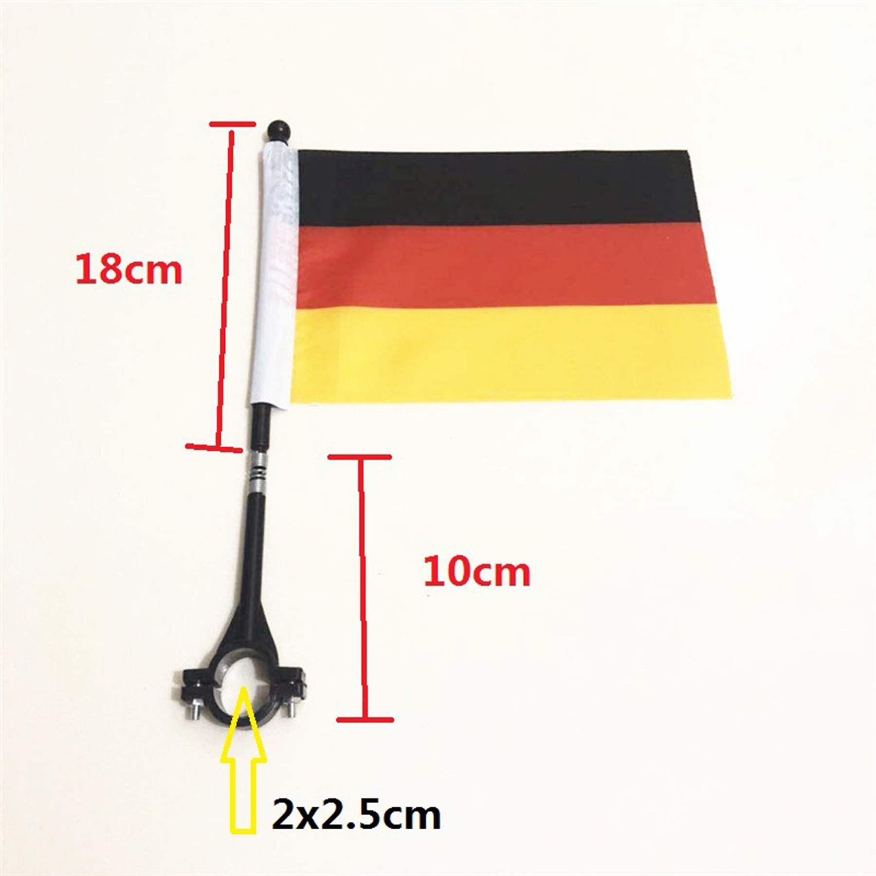 Bicycle Square Polyester Safety Flag 3