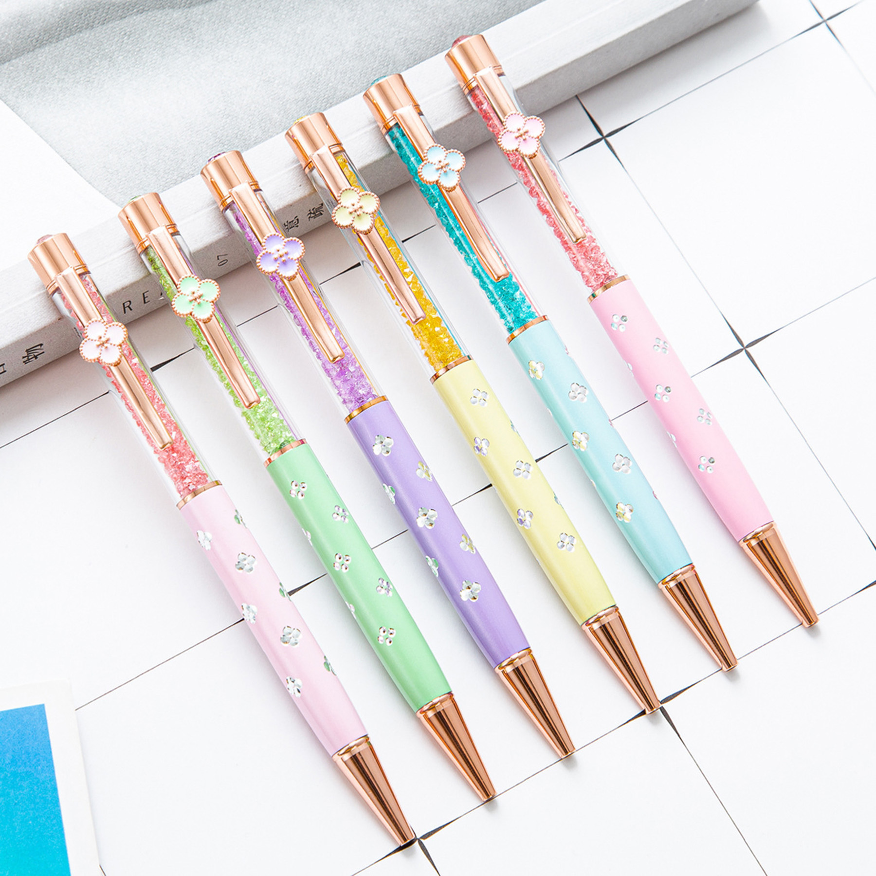 Flower Crystal Pen 2