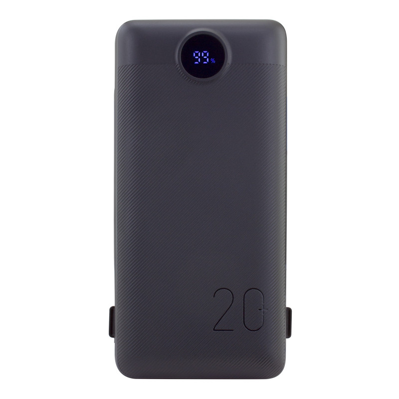 Charge All 20K Power Bank with Integrated Charging Cables and AC Plug 17