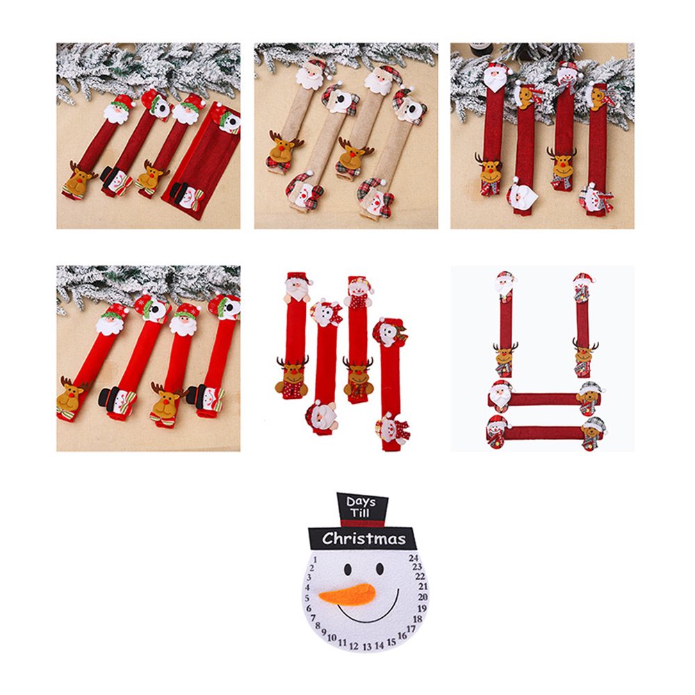 Christmas Refrigerator Handle Holder 2