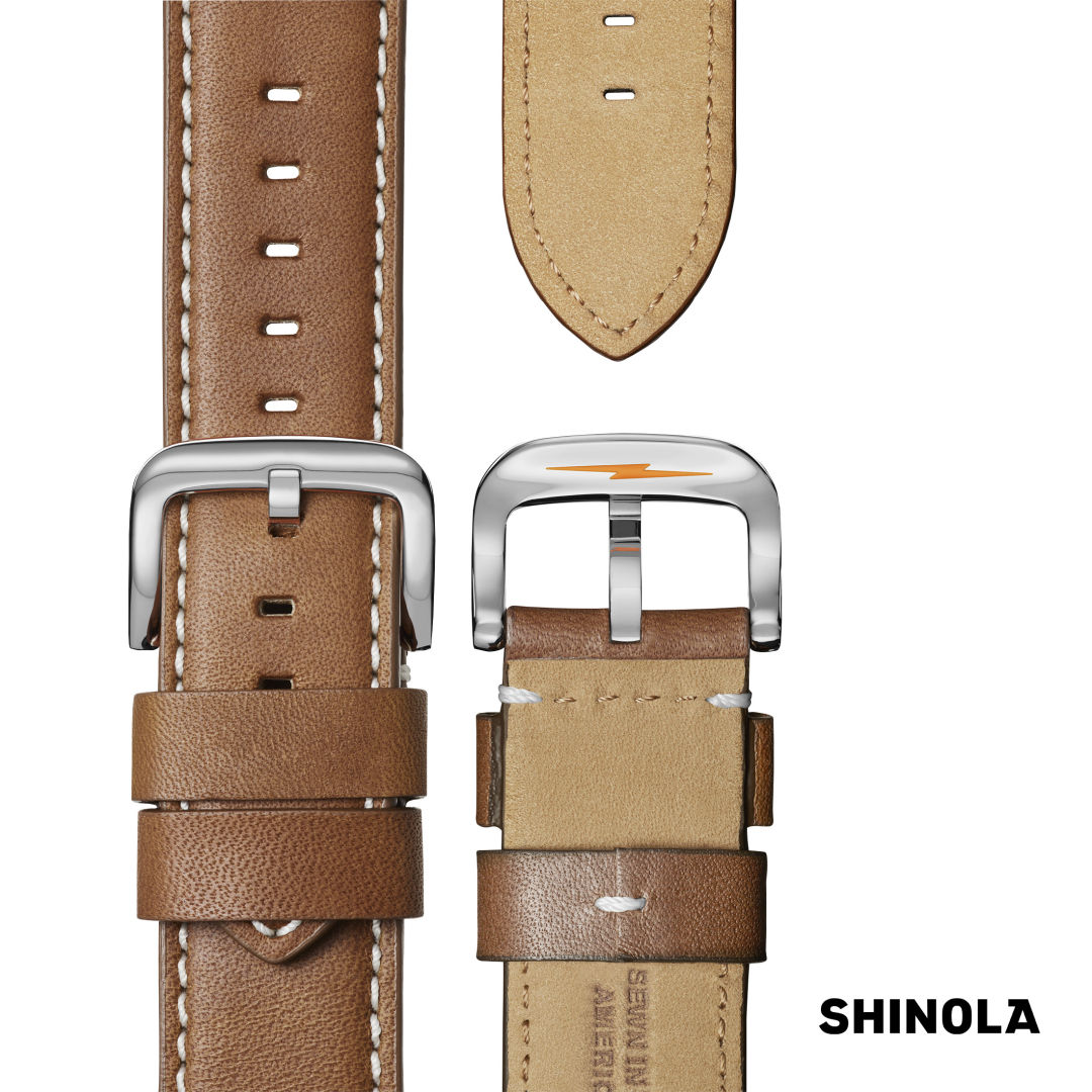 Shinola® Runwell Watch - White/Tan 26