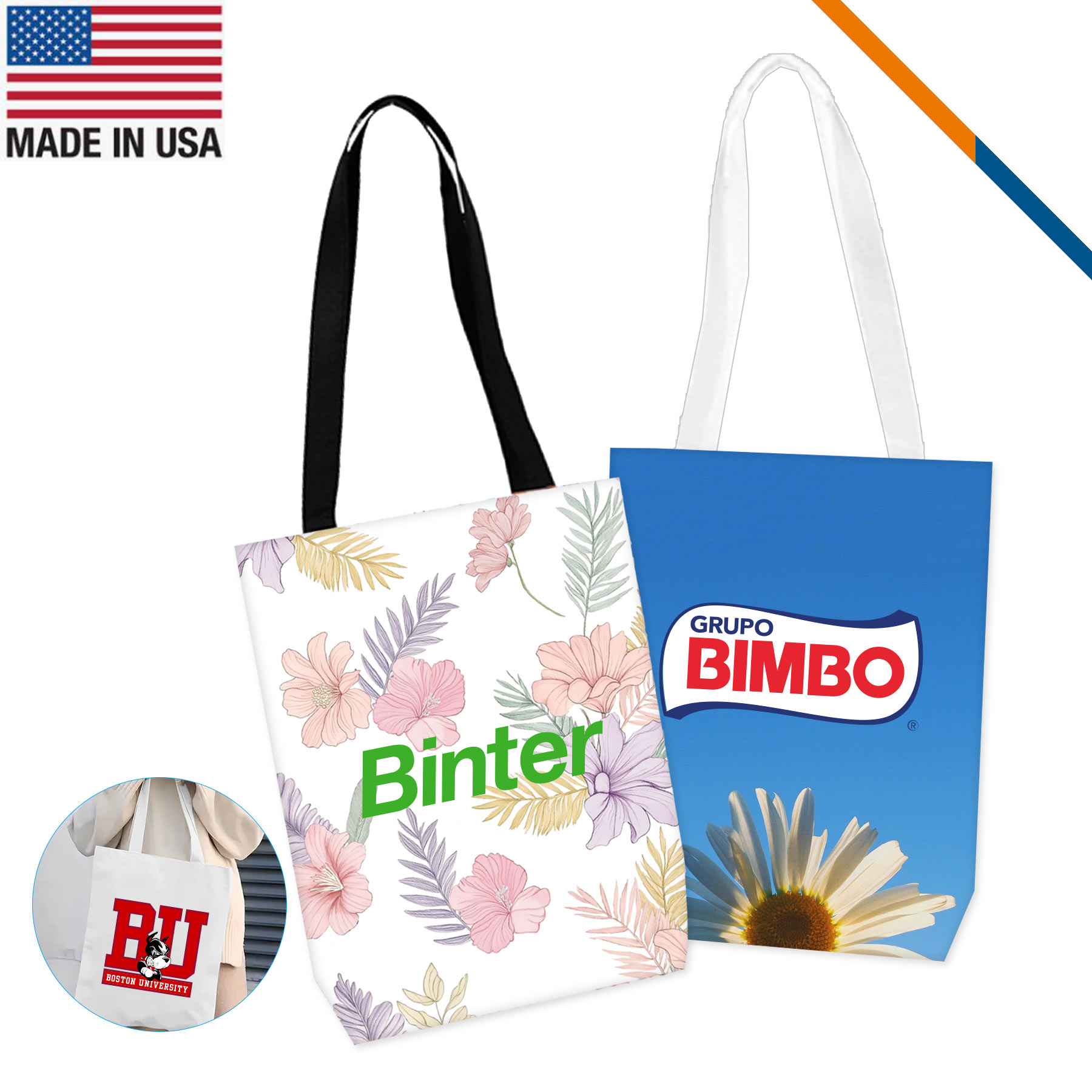 CarryMate Full Color Sublimation Tote Bag 2