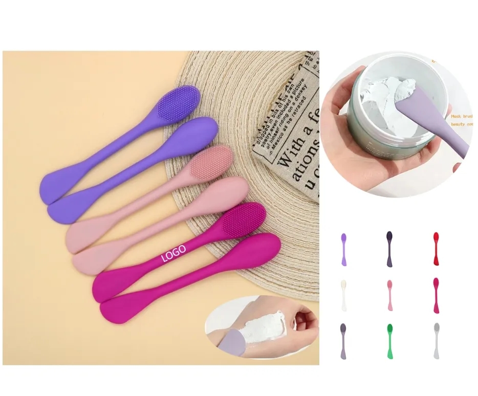 Dual End Silicone Facial Mask Brush 5