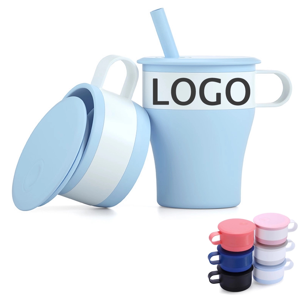 Custom Silicone Foldable Travel Cup & Reusable To-Go Bottle 8