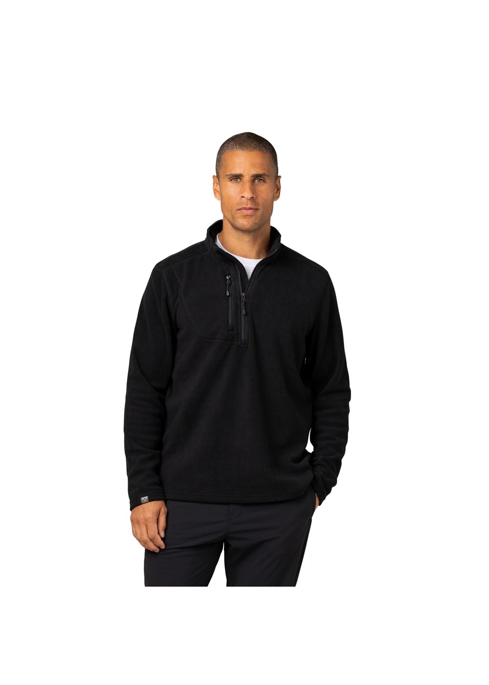Storm Creek Men's Fireside Fleece Microfleece Quarter Zip