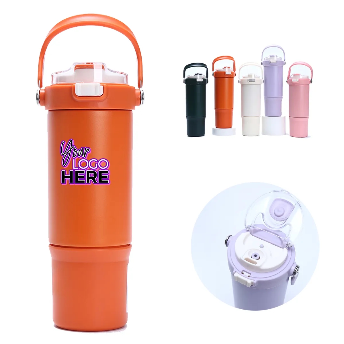 30oz. Portable Stainless Steel Cup Water Bottle 3