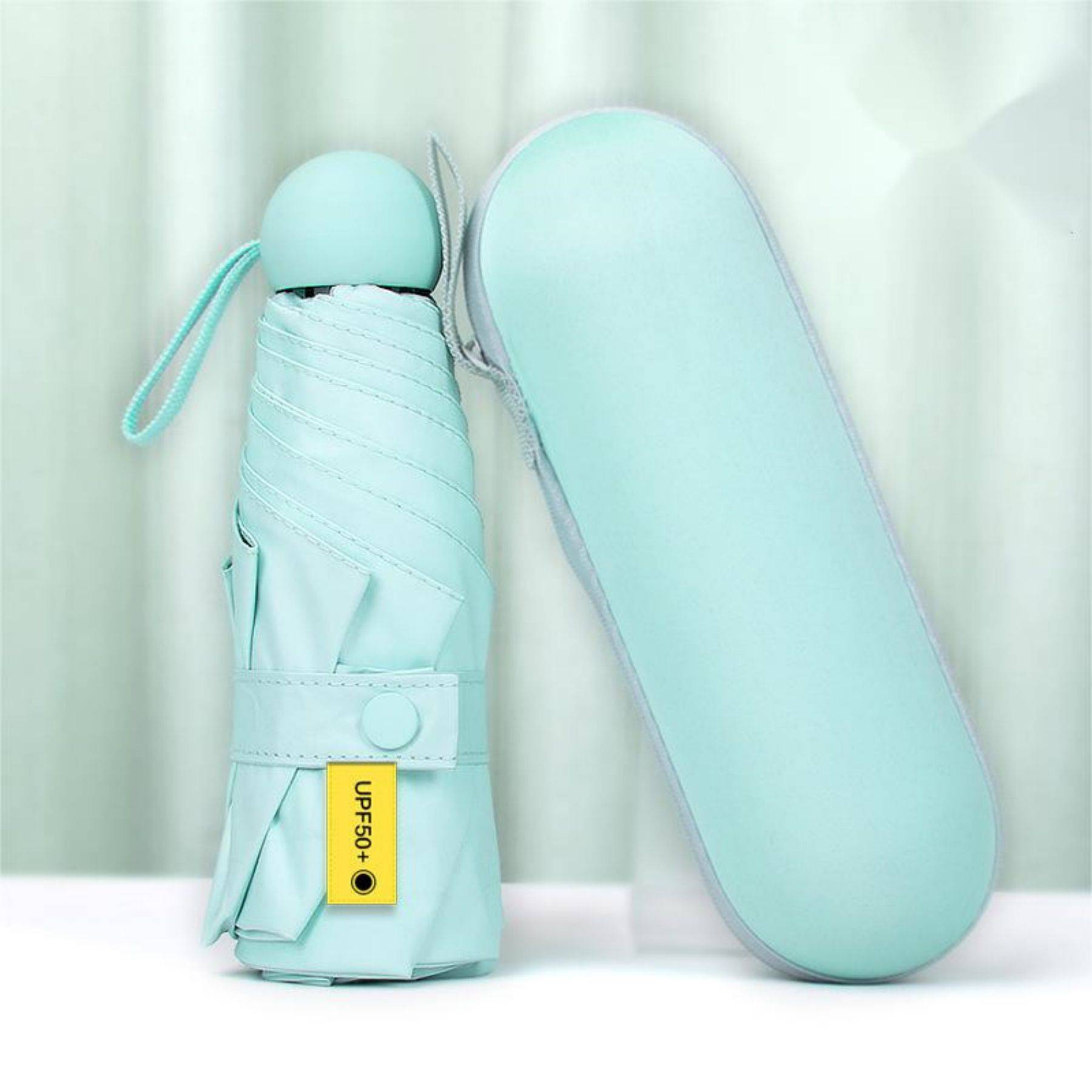 Portable Folding Sun Umbrella With Bag 5