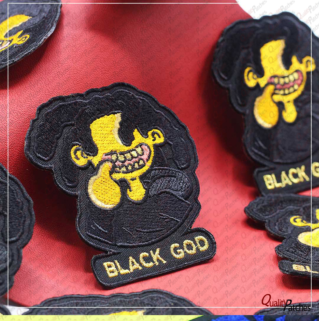 Custom Die Cut Embroidered Patches 80