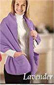 Fleece Wrap Shawl Blankets with Pockets 5