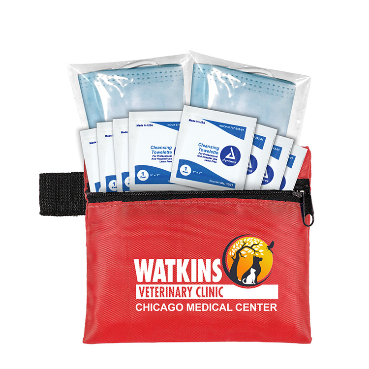 "Titan" Wipe it Down Travel Kit in Zippered Pouch 8