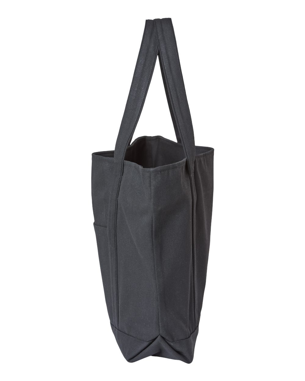 XL Zippered Cotton Canvas Resort Tote - 8873 2