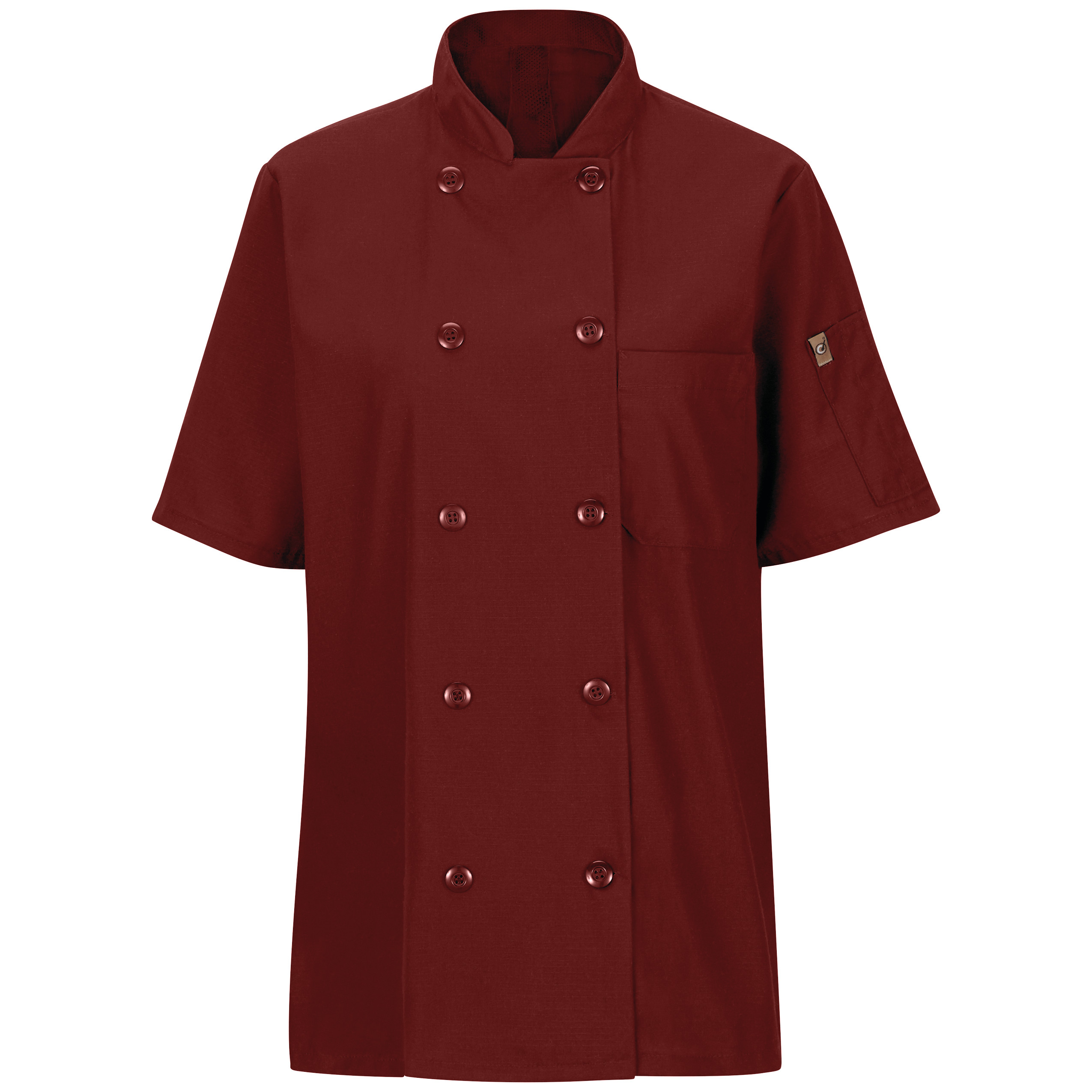 Red Kap® Women's Short Sleeve Chef Coat with OilBlok + MIMIX® 4