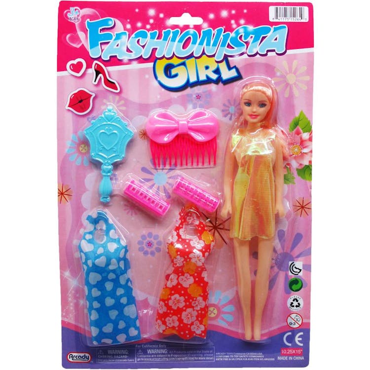 Fashion Dolls with Accessories Assorted - 10.5" 2