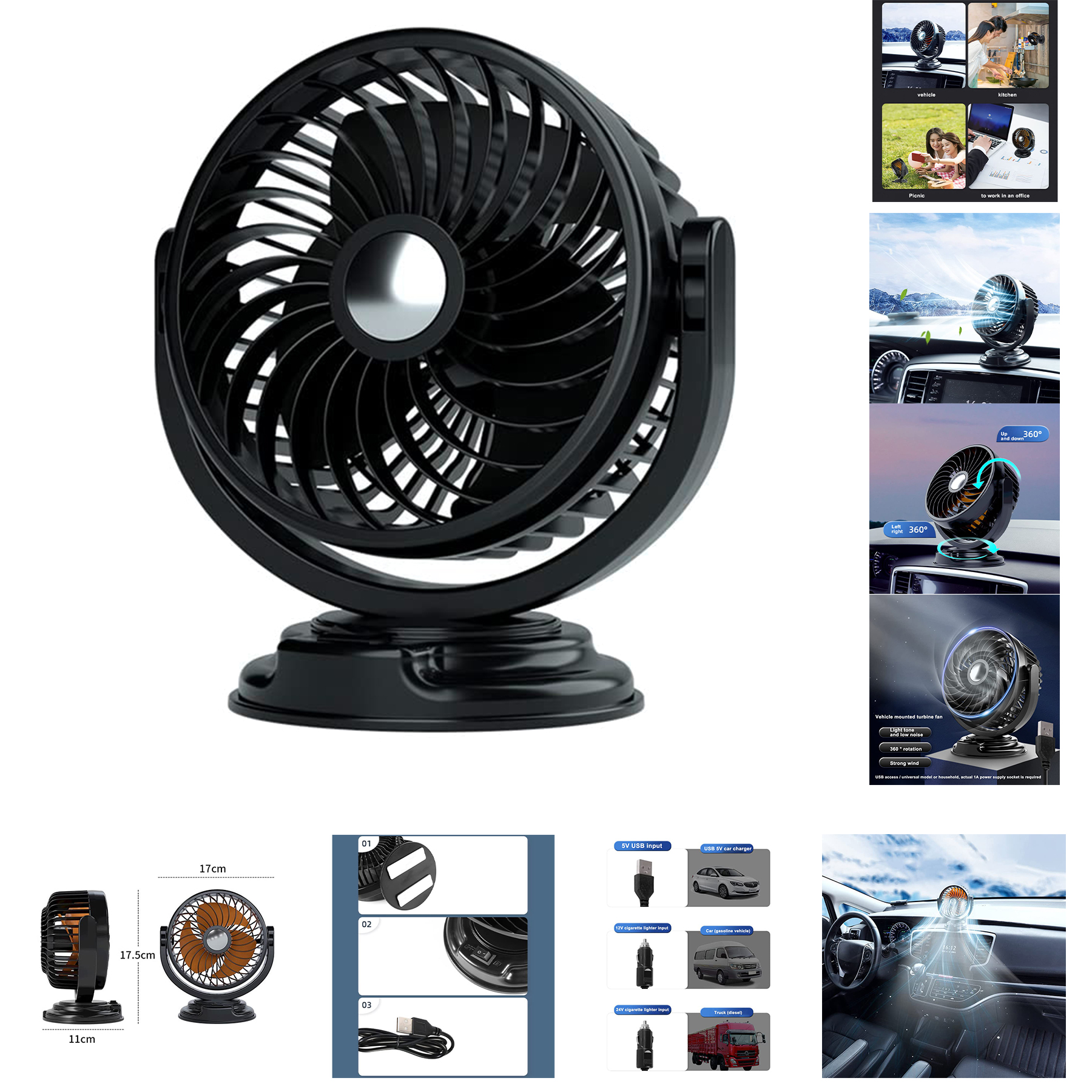 Powerful Automobile Fans 2