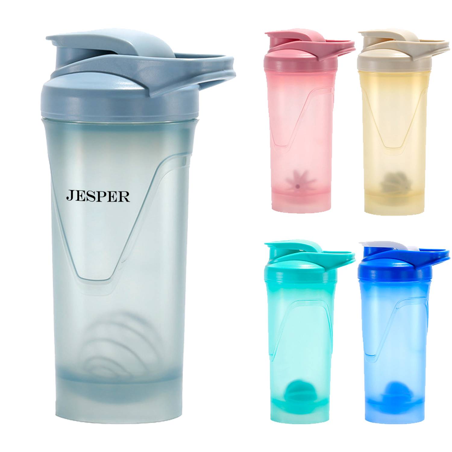 24Oz Sports Protein Shaker Bottle 6