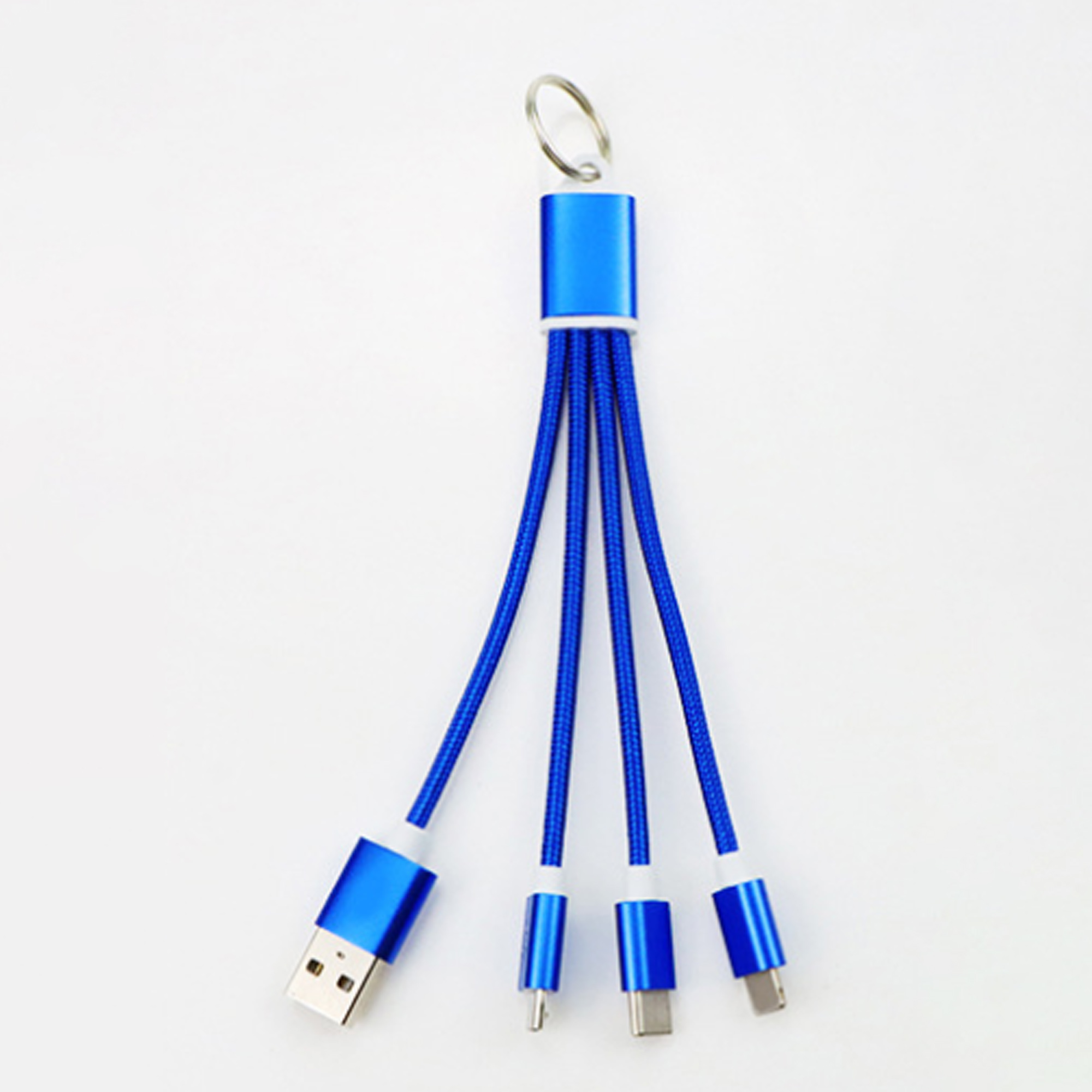 3-in-1 Braided Multi-Device Charger Cable 3