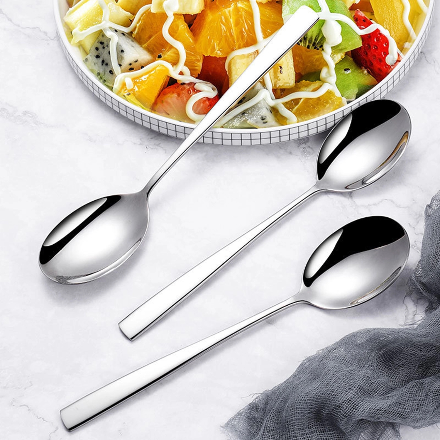 304 Stainless Steel Divider Spoon 4