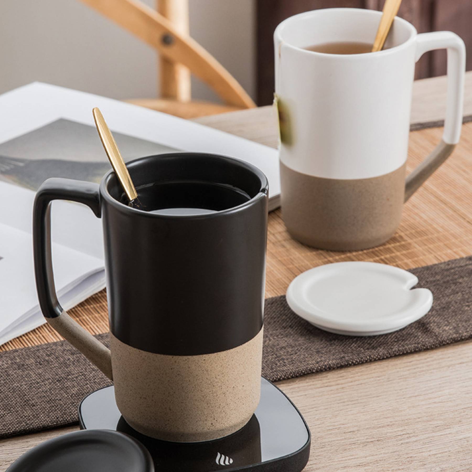 17OZ Large Capacity Coarse Ceramic Mug 5