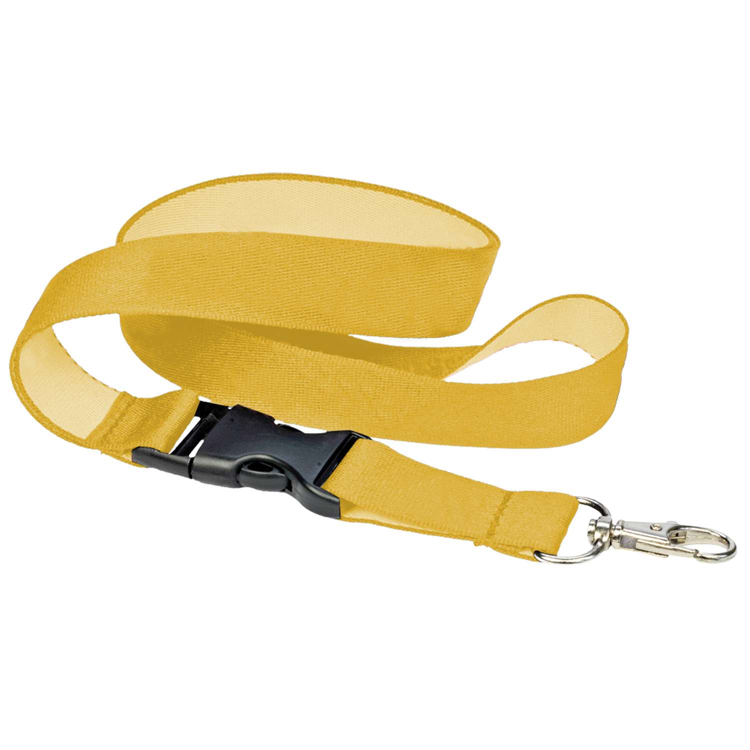3/4" Woven Lanyards with Detachable Buckle Release 1
