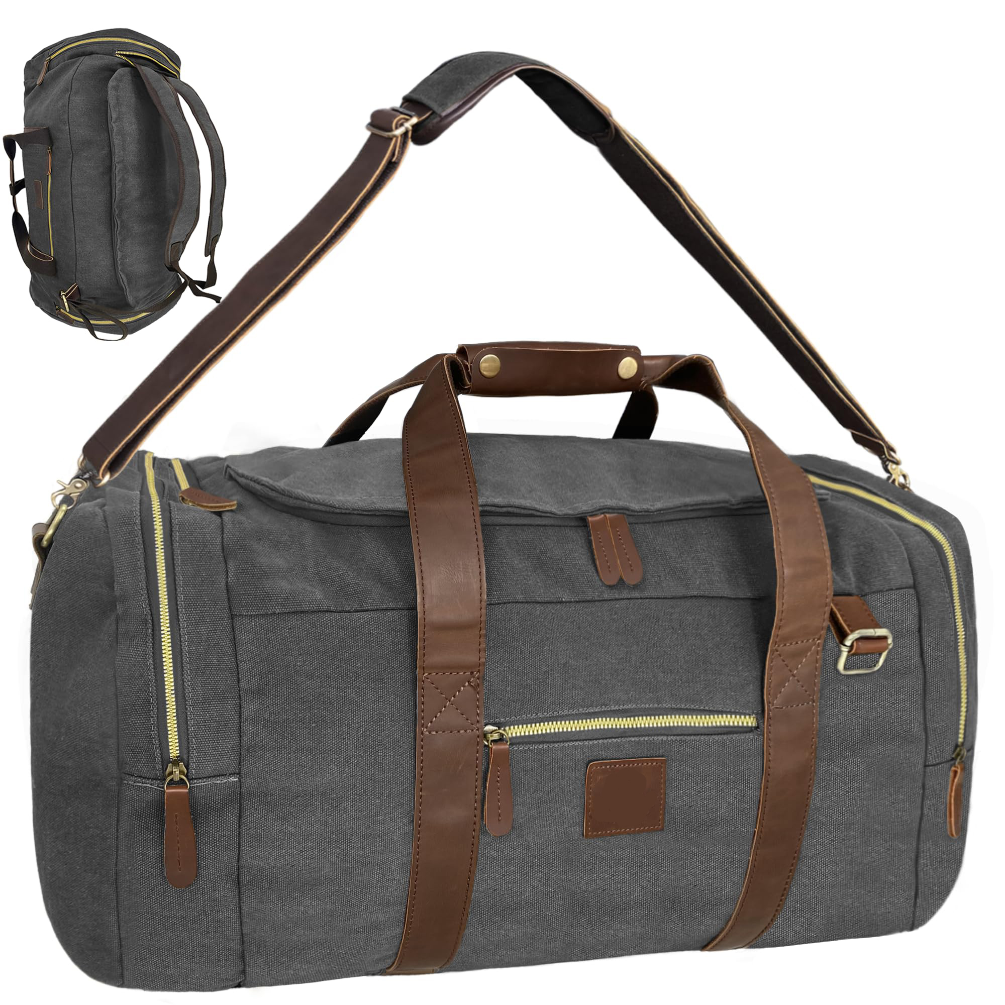 Canvs Backpack for Men Vintage travel High Capacity 4