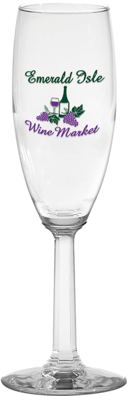 6 oz. Napa Valley Flute - Optic 15