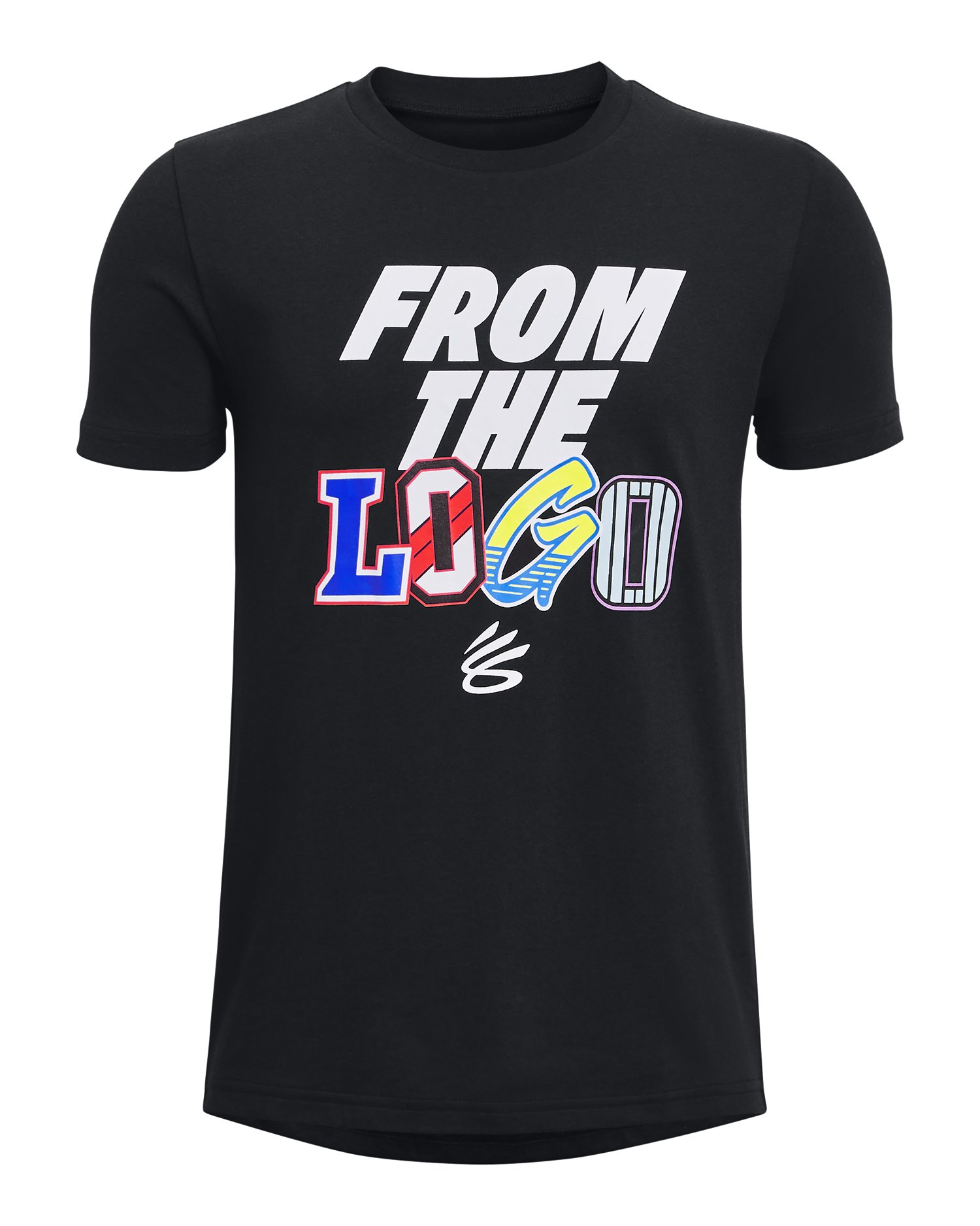 Curry From The Logo Boys' Short Sleeve 2