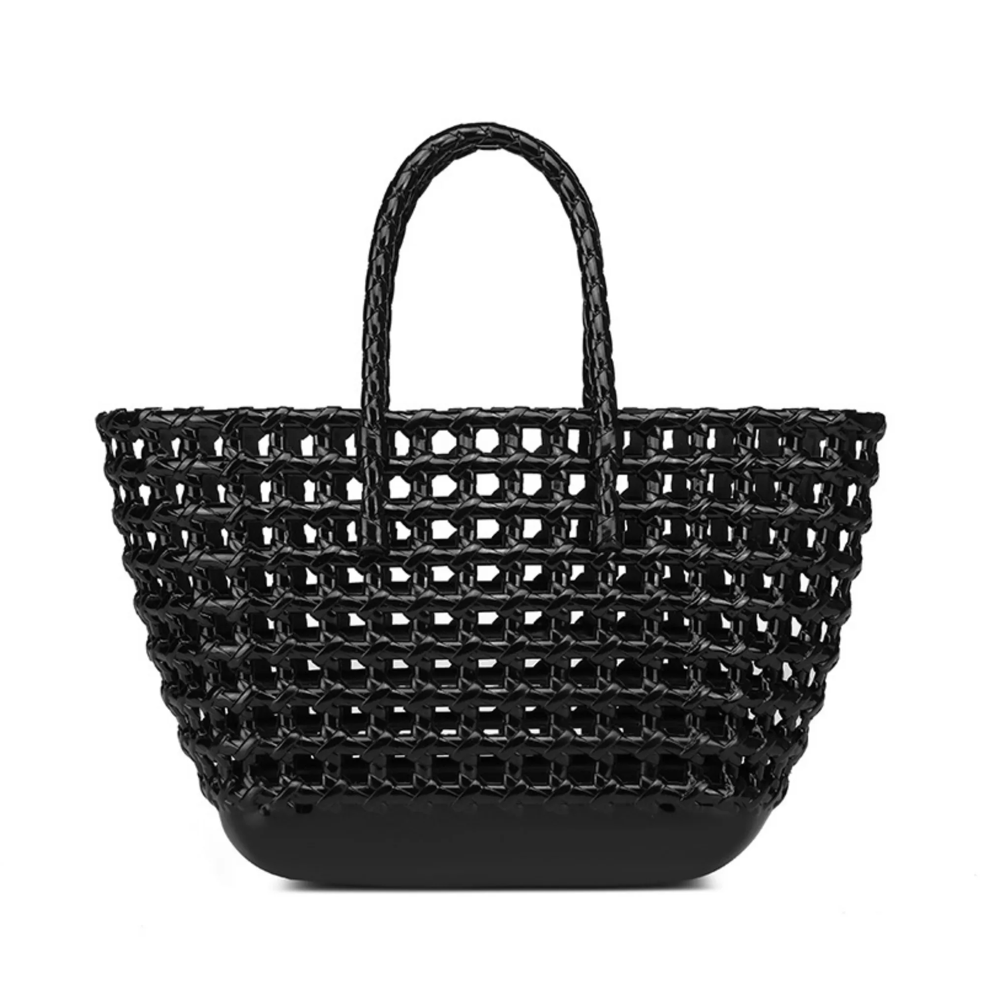 PVC Imitation Woven Handbag 10