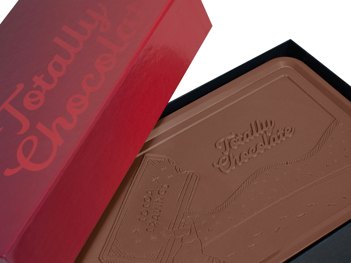 2"x 3" Small & Mighty Custom Chocolate Wrapper Bar