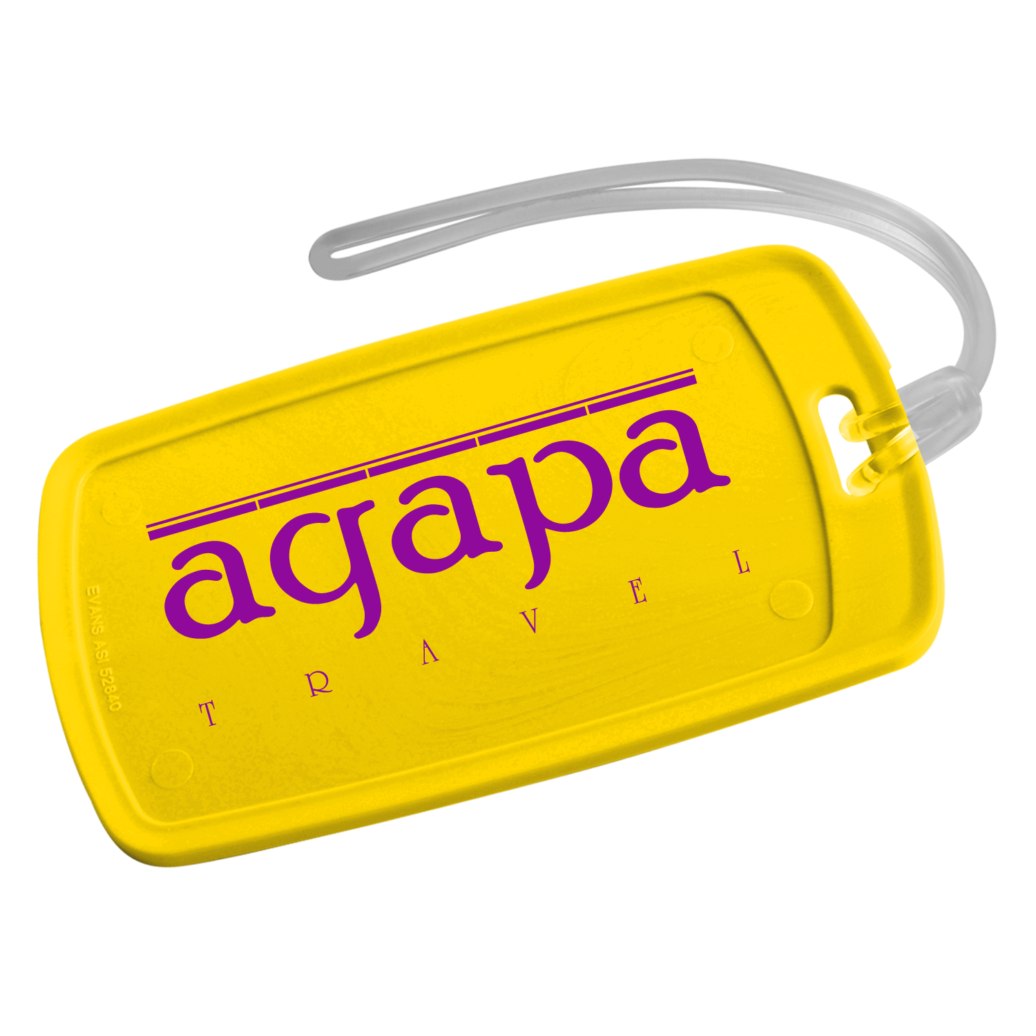 Traveler Rectangular Luggage Tag 7