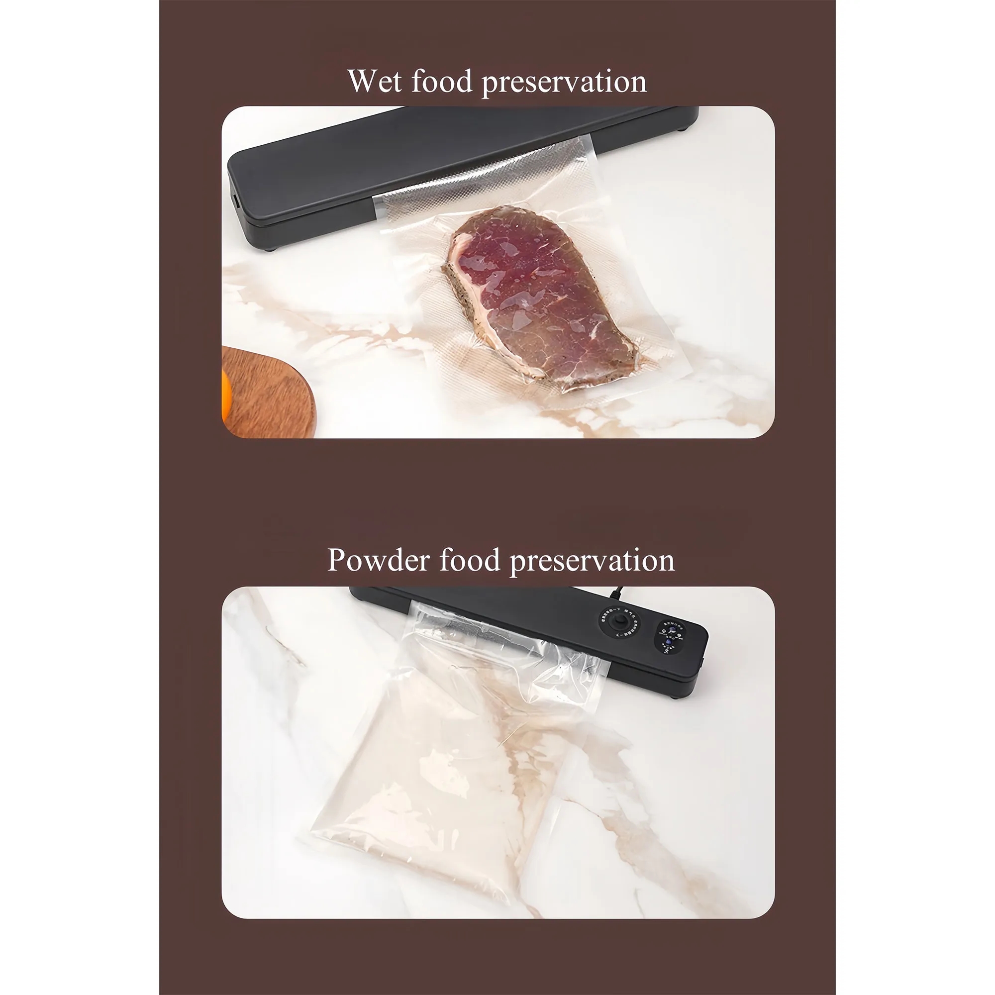 Automatic Vacuum Sealer For Food Freshness Free Shipping 6