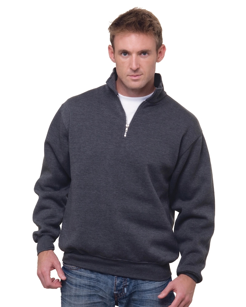 Unisex 1/4 Zip Fleece Sweatshirt 3