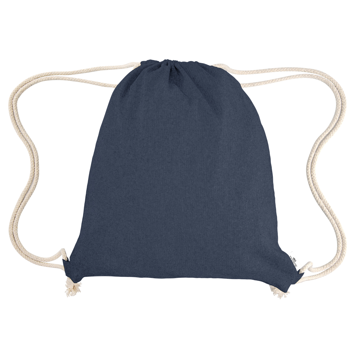 Arden Recycled Cotton Drawstring Bag 3