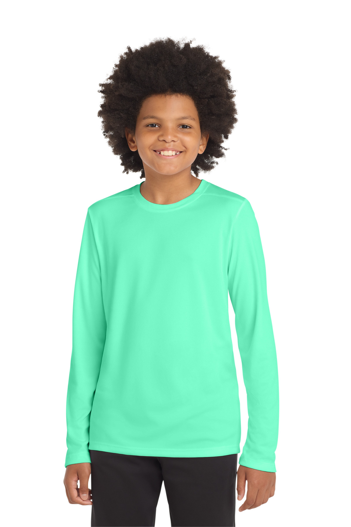 Sport-Tek Youth Posi-UV Pro Long Sleeve Tee. YST420LS 18