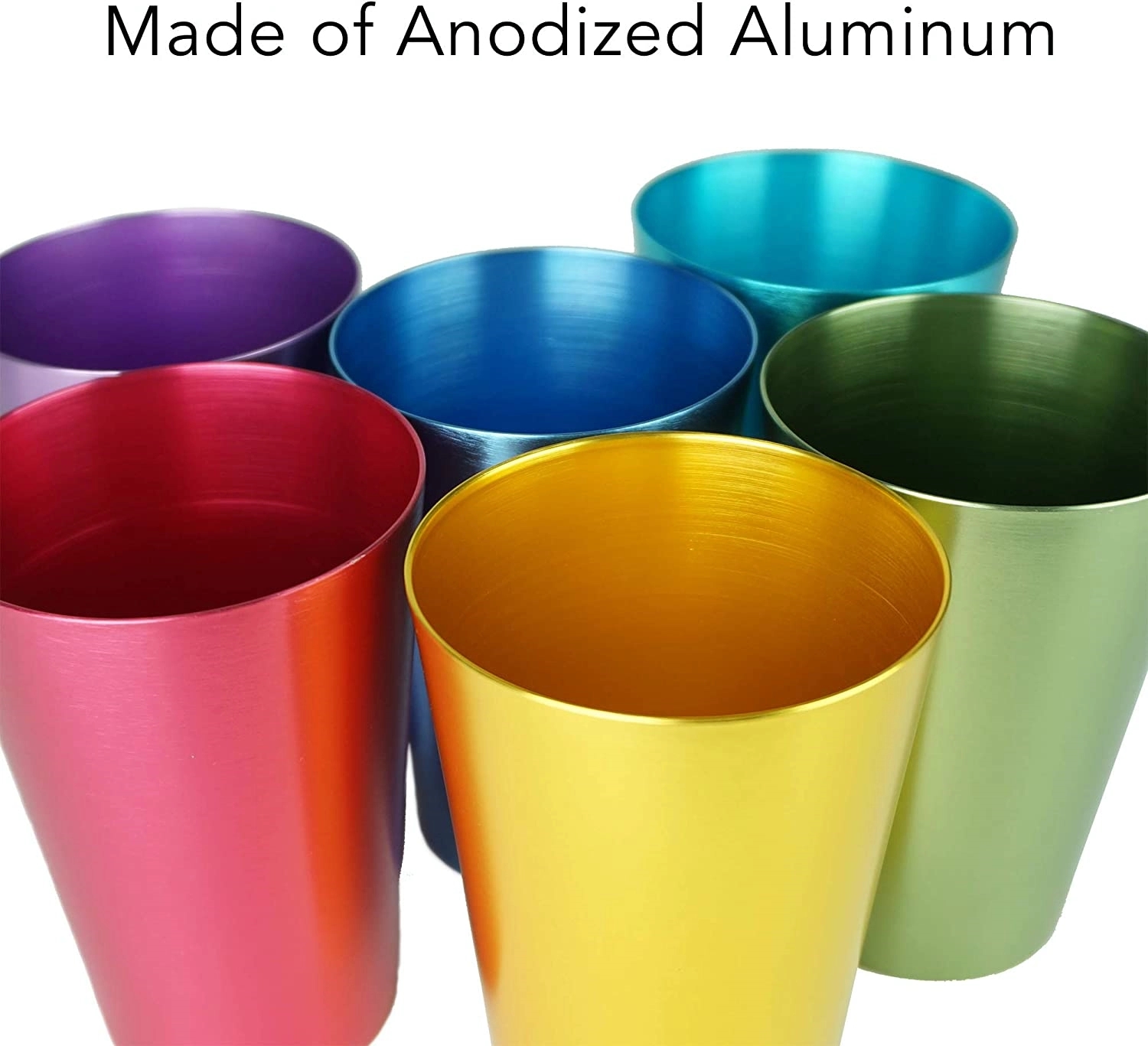 12oz Colorful Recycled Aluminum Cup 3