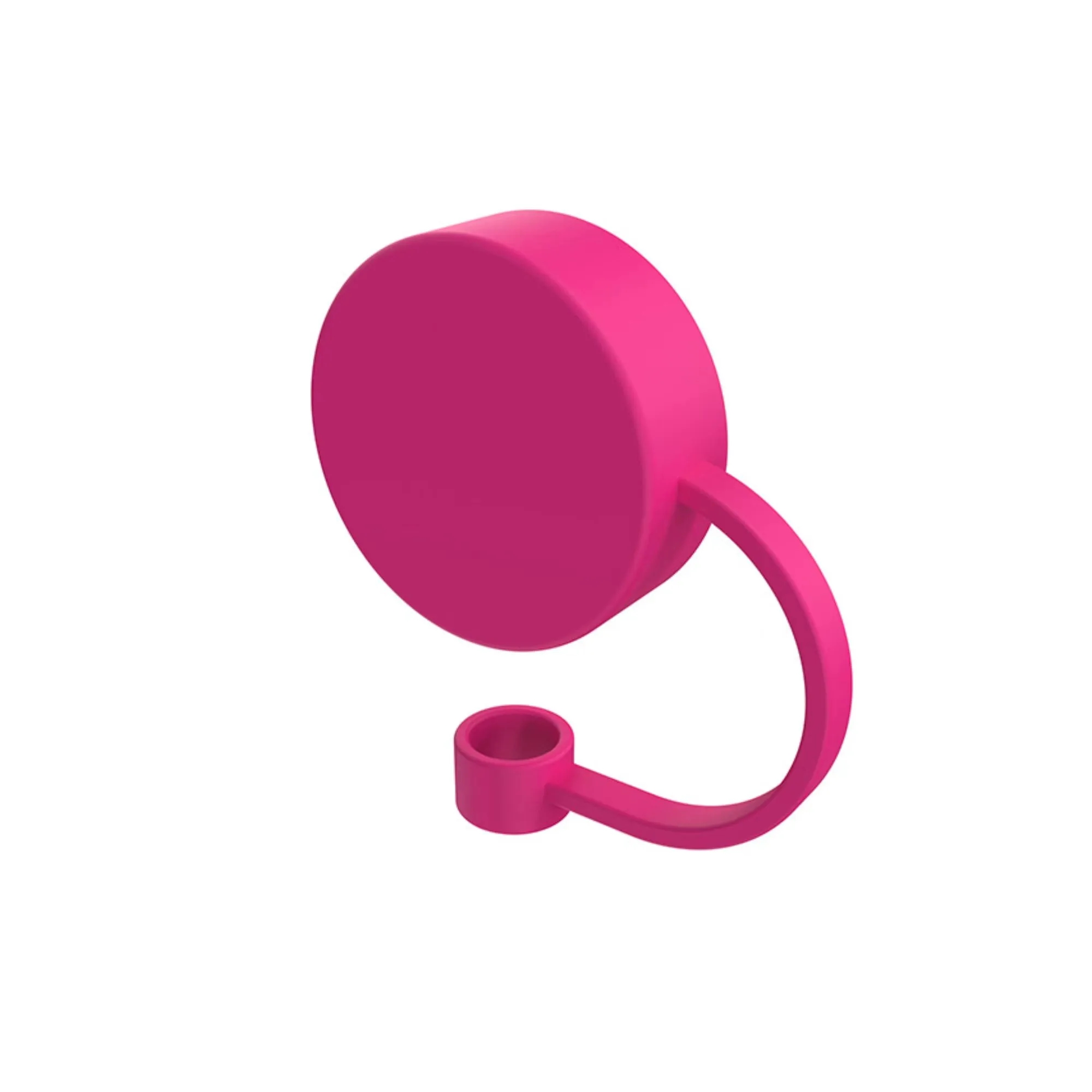 Round Silicone Dustproof Straw Cap 12