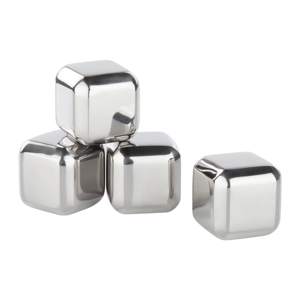 Stainless Steel Ice Cubes (Set of 8) 3