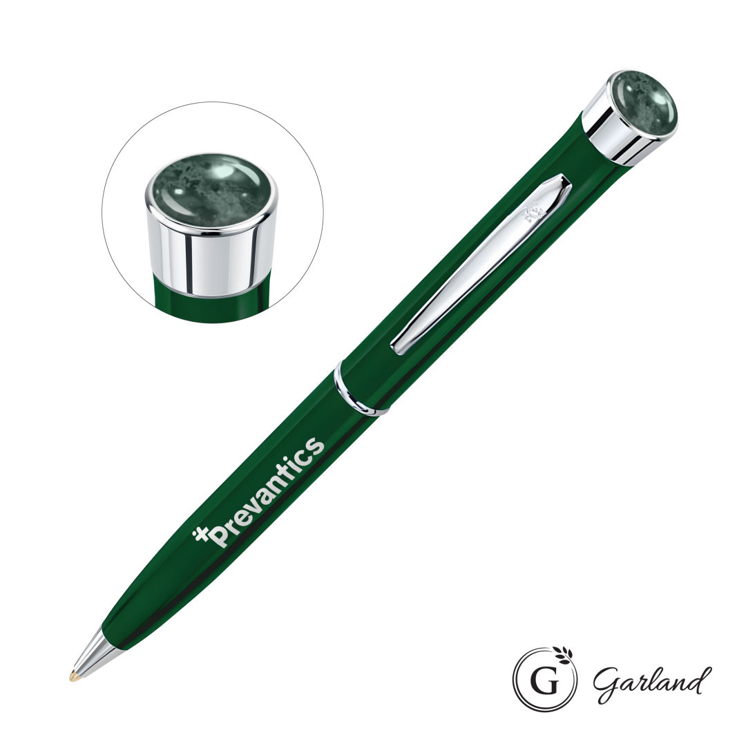 Garland® Color Aura Twist Ballpoint Pen - Chrome Accent 2