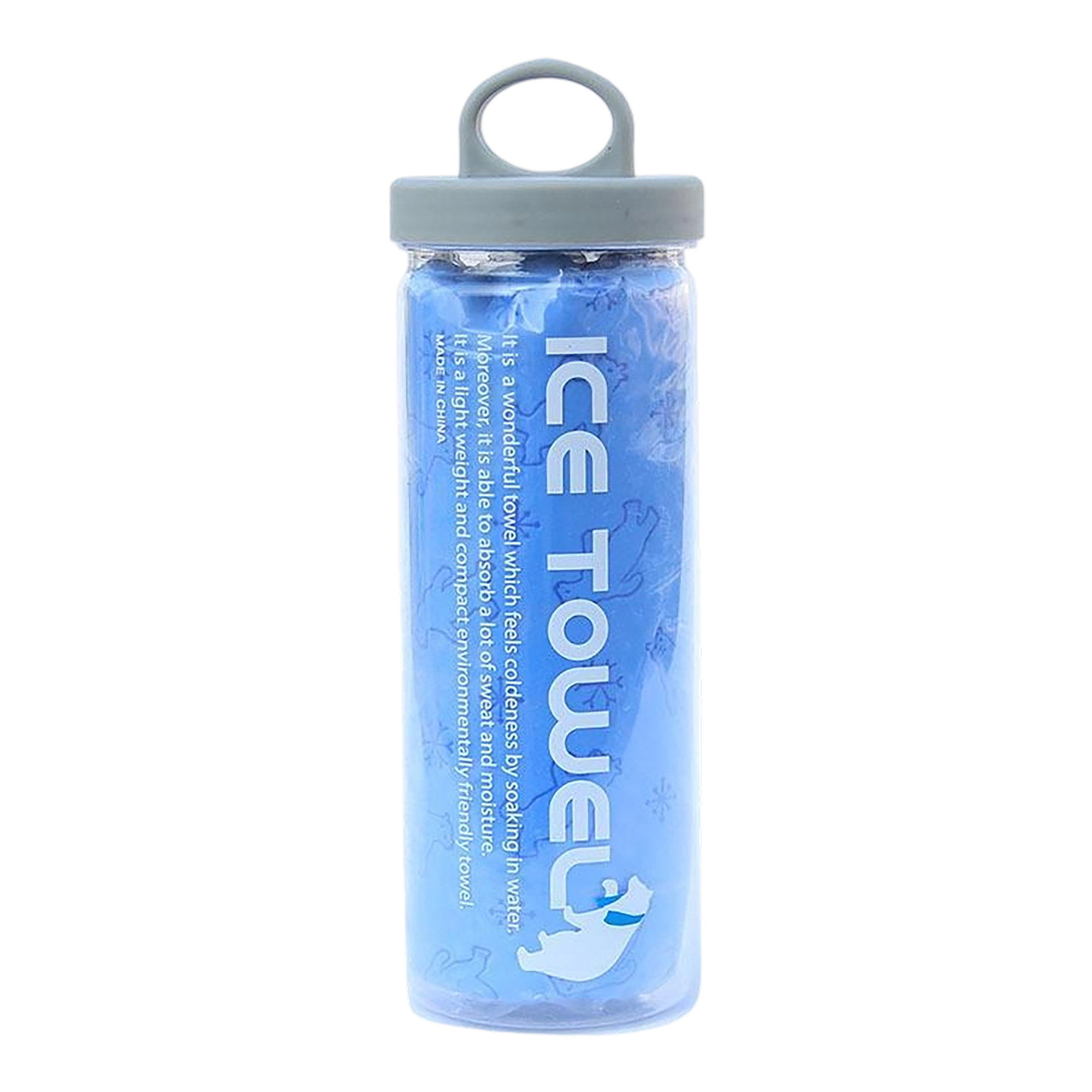 Synthetic PVA Chamois Towel With Storage Case 2.8" x 9" 8