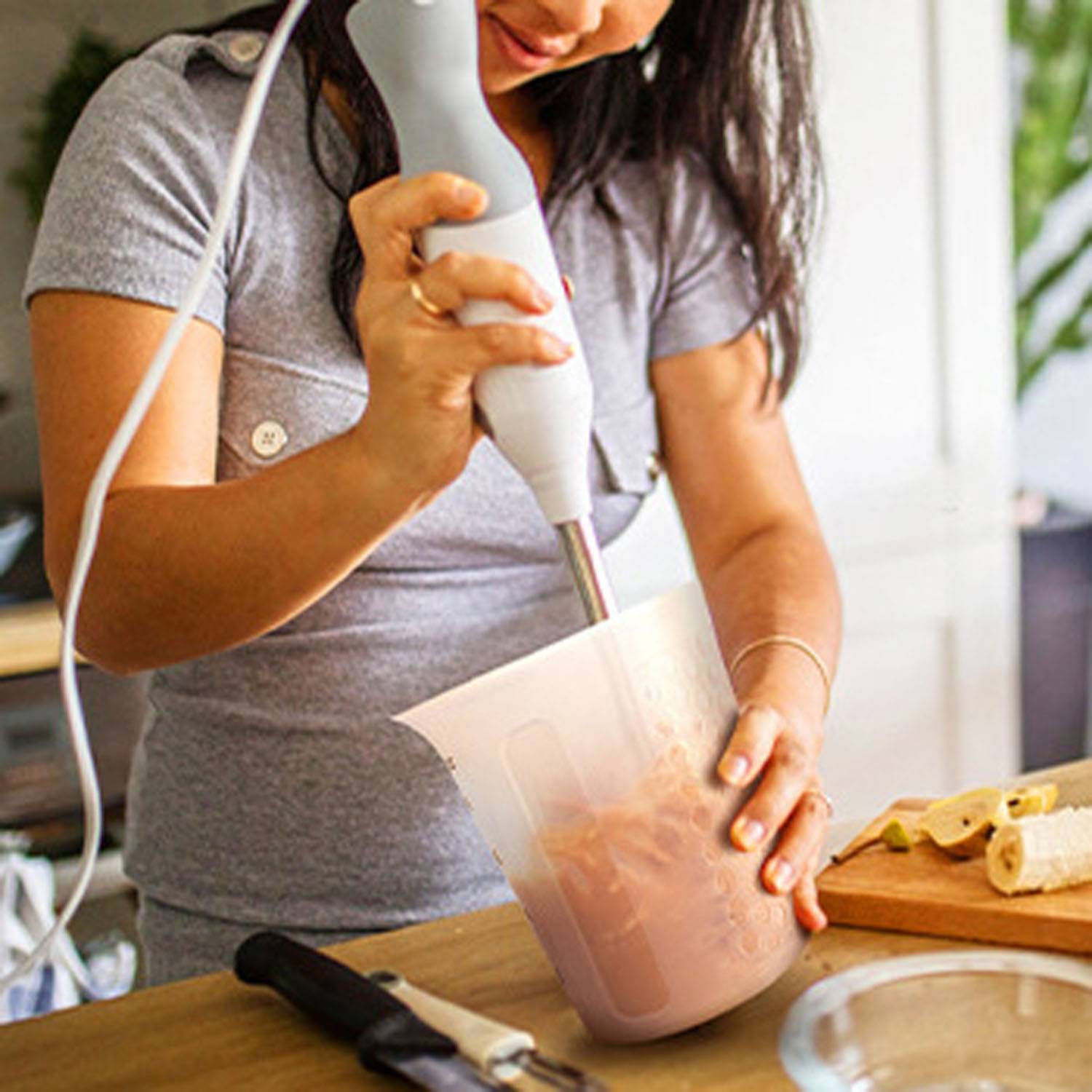 18oz Durable Clear Food Grade Silicone Measuring Cup 4