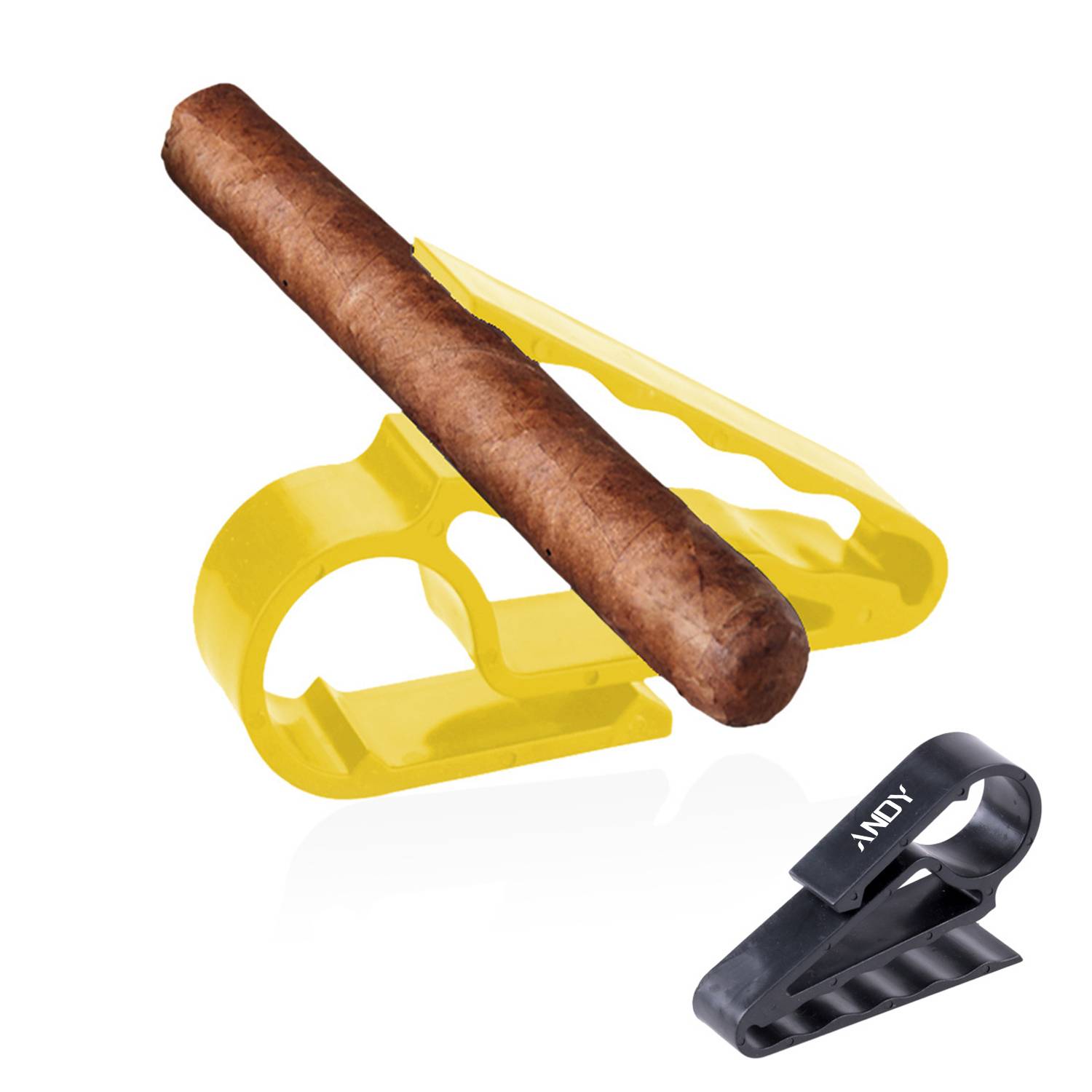 Golfer Cigar Holder Grip Clip 12