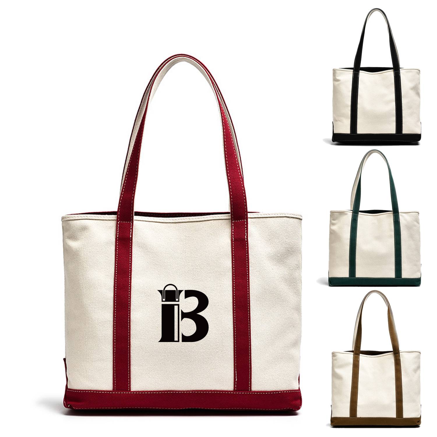 Eco-friendly Tote Canvas Bag, custom tote bag with logo imprint 2