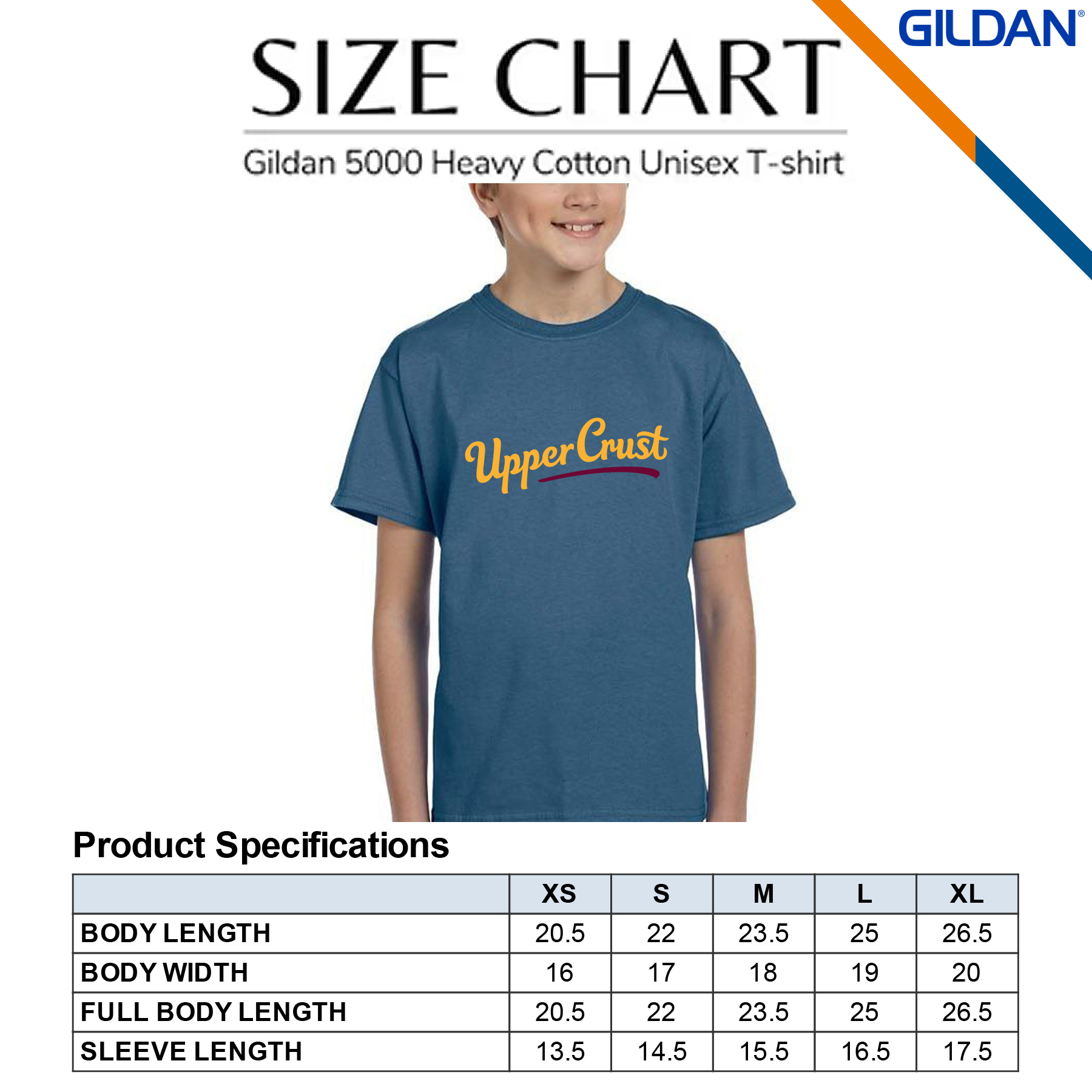 Gildan® 6.1 oz 100% Cotton Preshrunk YouthT-shirts 7