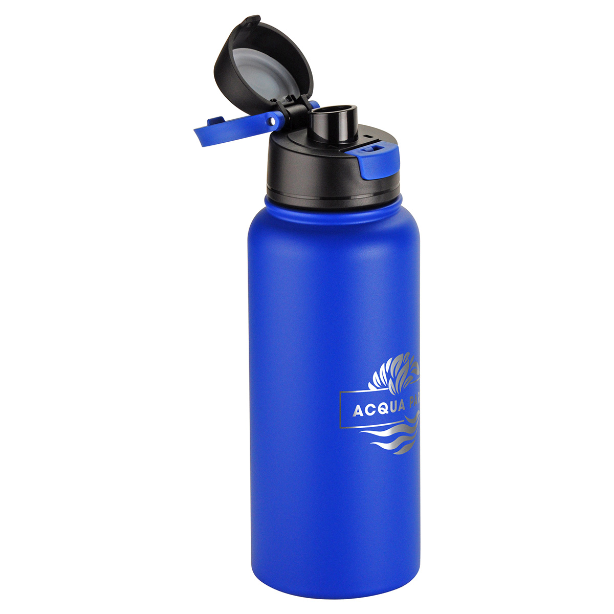 Cabrio 32 oz Recycled Stainless Steel Vacuum Insulated Bottle, custom water bottle with logo imprint 7