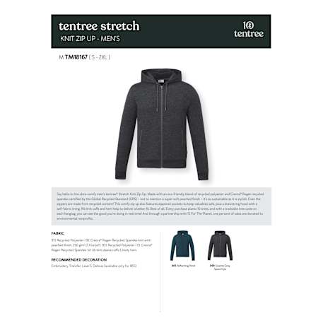 tentree Stretch Knit Zip Up - Men's 67