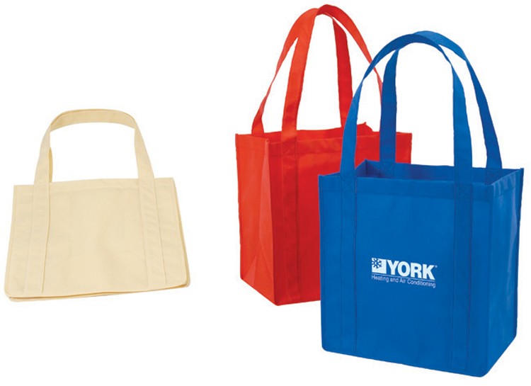 Non-Woven Tote Bag w/Bottom Insert 8