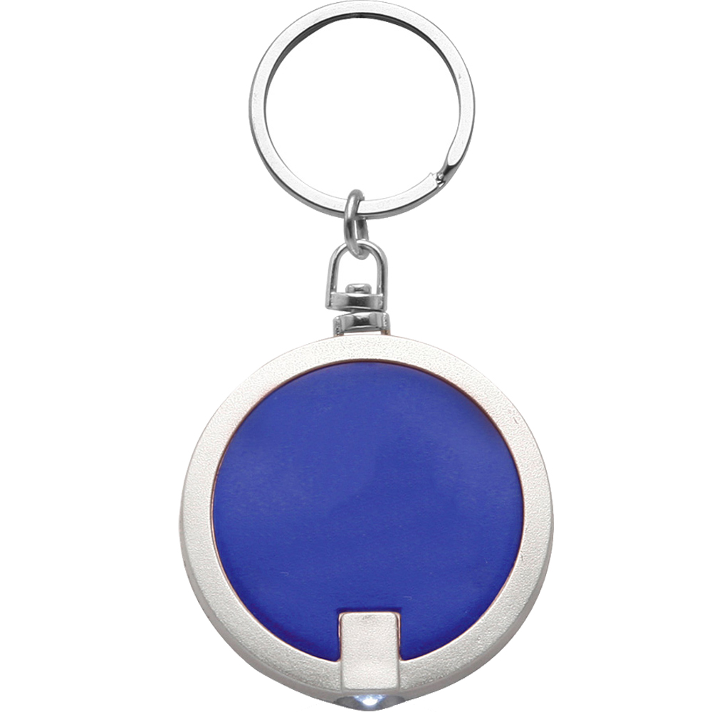 Round LED Keychains