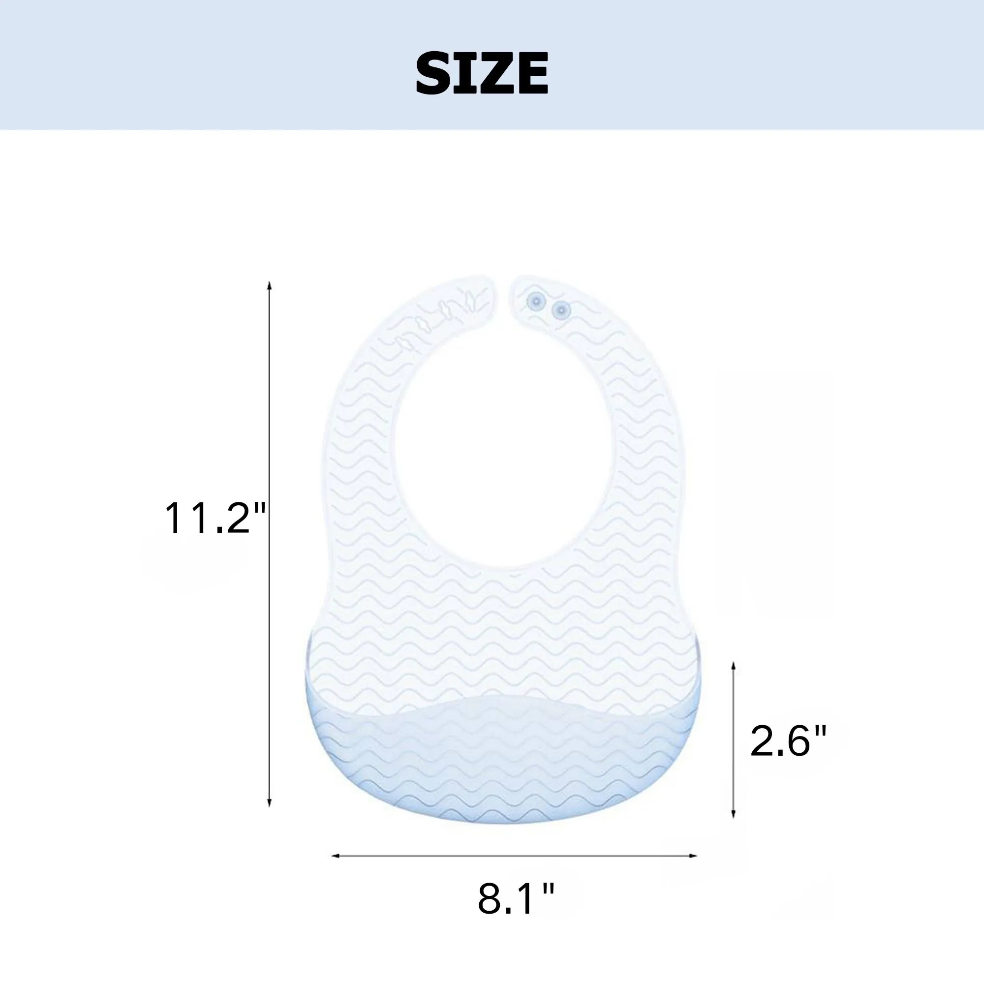 Baby Silicone Bib 6