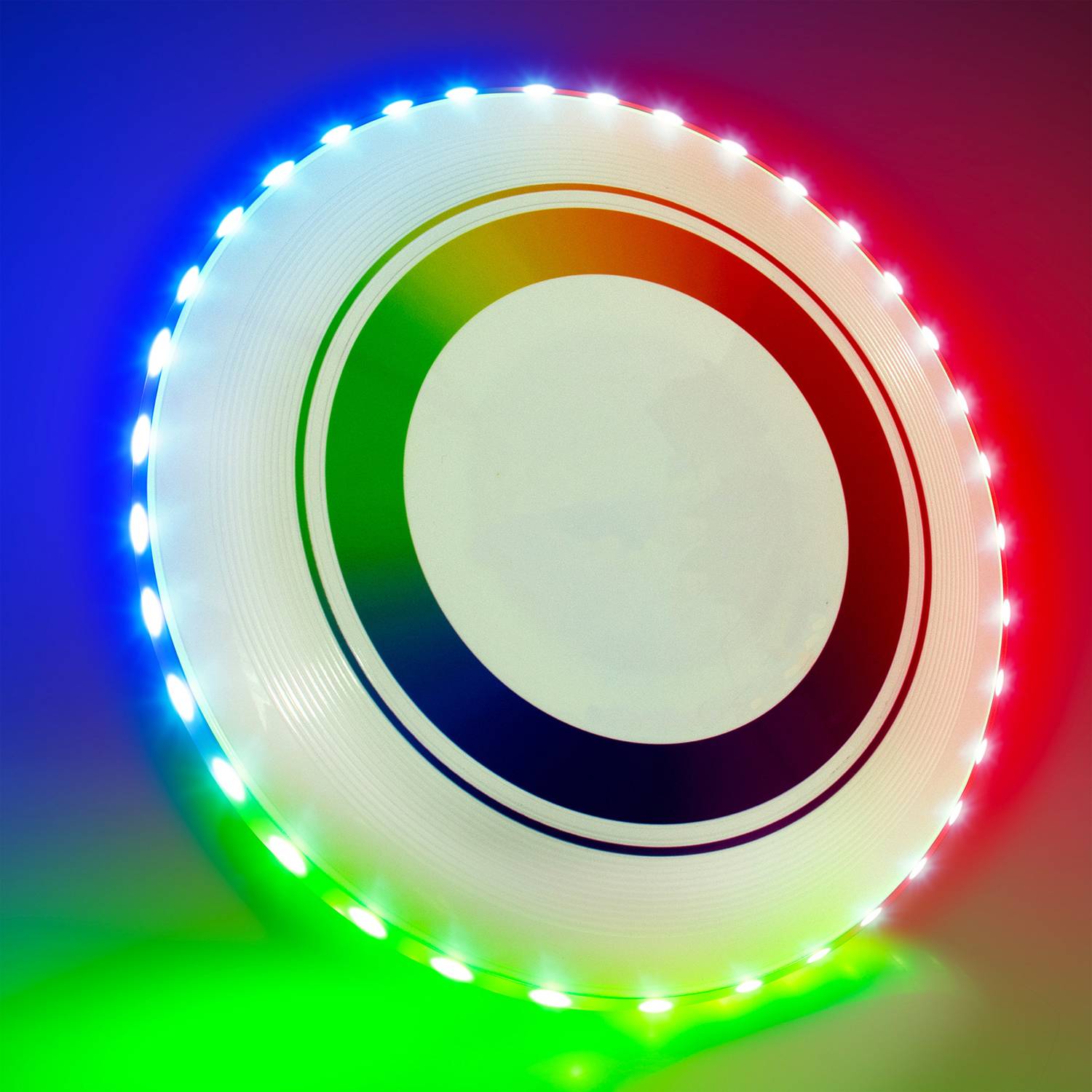 Adjustable Rechargeable LED Light Up Flying Disc 5